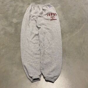 Champion IUPUI Jaguars Grey Sweatpants Womens Medium Athletic Wear